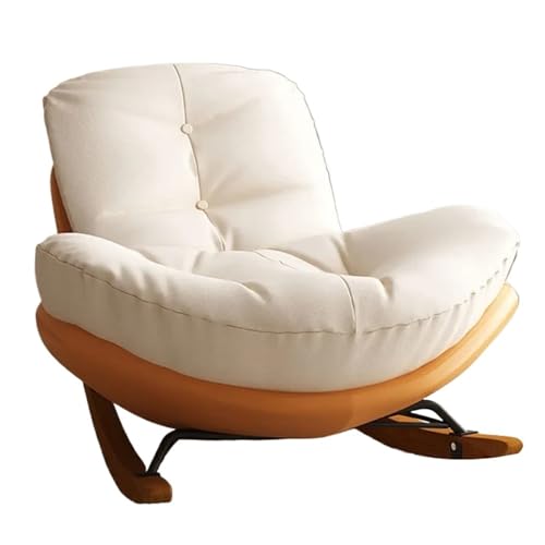 OUTIFUOTPP Sofa Schaukelstuhl Liege Wohnzimmer Balkon Haus Innenarchitektur(Orange Color) von OUTIFUOTPP