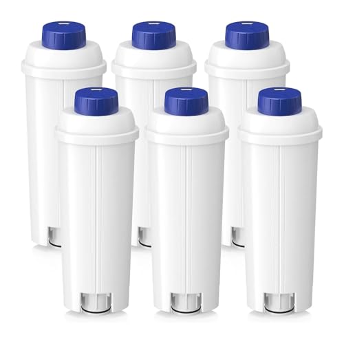 OUTIFUOTPP Wasserfilter, kompatibel mit DeLonghi DLSC002, Kaffeefilter Kaffeemaschinen der De'Longhi-Serie(6PCS) von OUTIFUOTPP