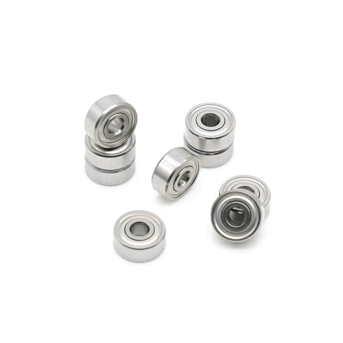 R144ZZ R144Z (10 STÜCKE) Rillenkugellager 3,175x6,35x2,779mm 1/8 "x 1/4" x 7/64 "Hohe Qualität von OUTIFUOTPP