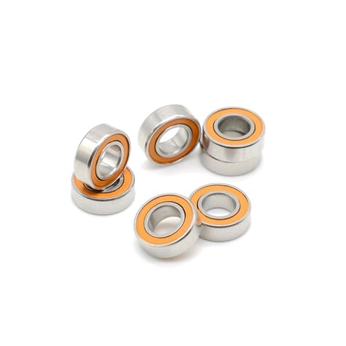 SMR126 2RS CB 6x12x4 MM (2 STÜCK) Angelrolle Edelstahl Hybrid Keramik Kugellager von OUTIFUOTPP