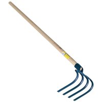 Grab- oder Betonhacke 4 Zähne 21 cm mit 1,35 m Stiel Outils Perrin von OUTILS PERRIN