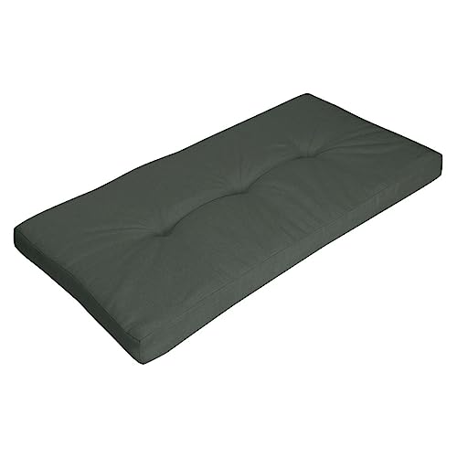 OUTLIV Kettex Teak Bankauflage 140x50x5 cm, Sitzkissen, Grau, Polypropylen, hochwertige Sitzauflage für Gartenbänke von OUTLIV