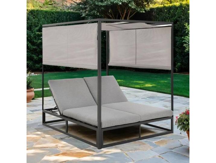 OUTLIV. Anzio Daybed Aluminium/Polyester Hellgrau von OUTLIV