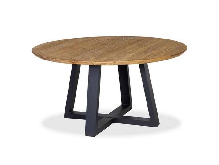 OUTLIV. Atlanta Gartentisch Ø130cm Aluminium/Teak Recycelt Natur OUTLIV. Atlanta Gartentisch Ø130cm Aluminium/Teak Recycelt Natur von OUTLIV