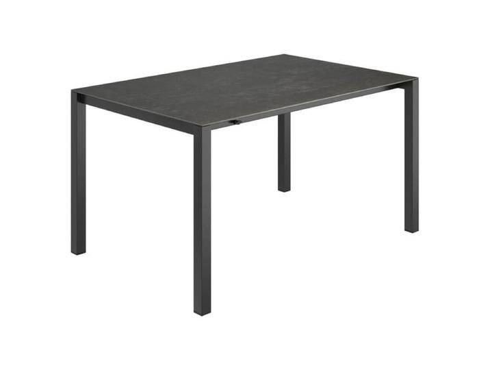 OUTLIV. Ausziehtisch 140/210x70cm Edelstahl/Glaskeramik Dunkelgrau von OUTLIV