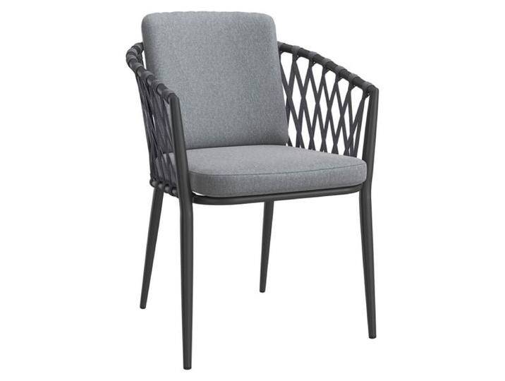 OUTLIV. Cairns Stapelsessel Aluminium mit Sitz- und Rückenkissen Dunkelgrau OUTLIV. Cairns Stapelsessel Aluminium mit Sitz- und Rückenkissen Dunkelgrau von OUTLIV