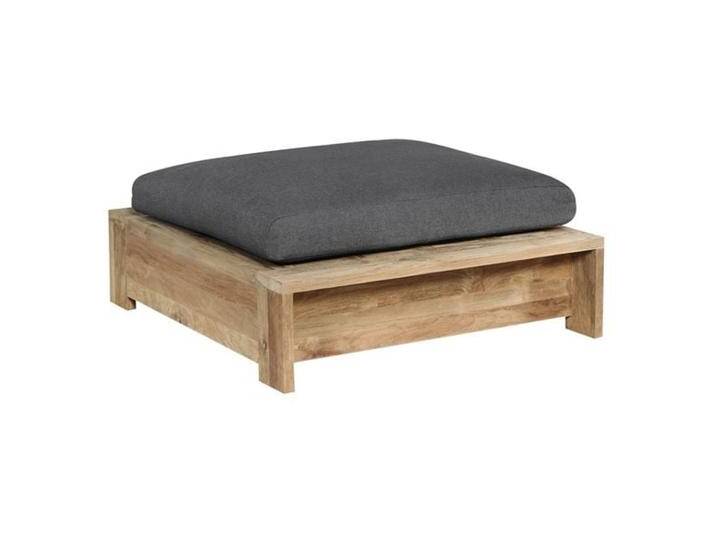 OUTLIV. Castello Loungehocker Teak/Sunproof Natur Dunkelgrau von OUTLIV