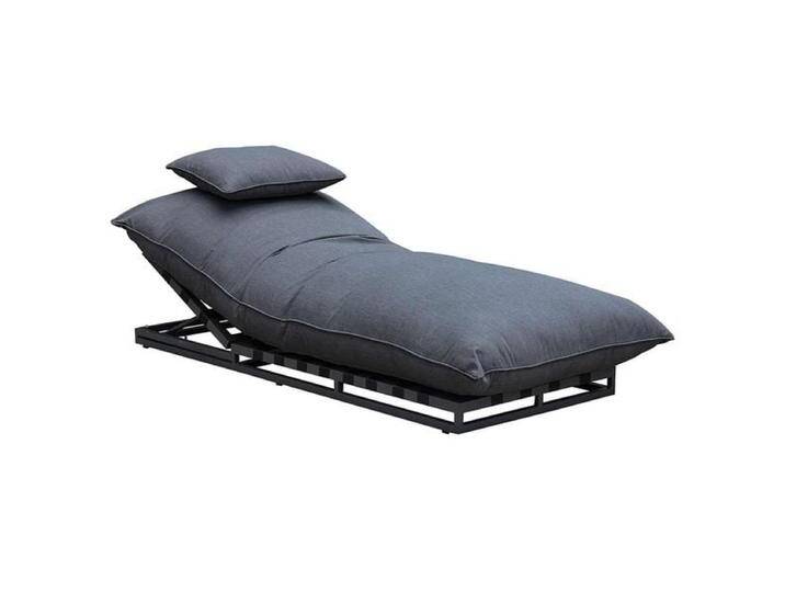 OUTLIV. Cielo Gartenliege verstellbar Aluminium/Sunbrella Dunkelgrau von OUTLIV