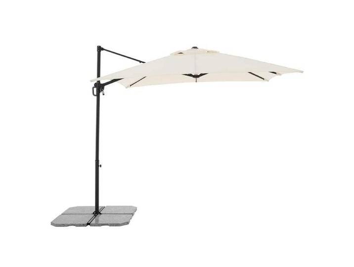 OUTLIV. Edition Ampelschirm 245x245cm Natur von OUTLIV