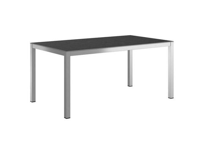 OUTLIV. Gartentisch 160x90cm Edelstahl/Dekton Dunkelgrau Hellgrau von OUTLIV