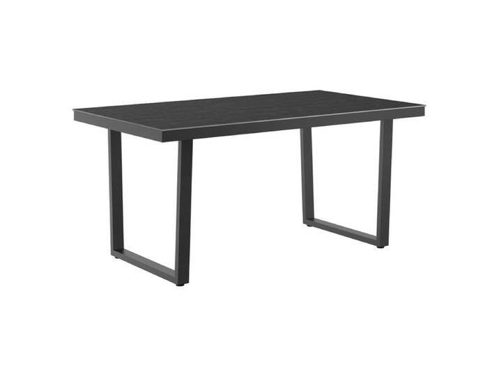 OUTLIV. Gartentisch 160x90cm Edelstahl/Dekton Dunkelgrau von OUTLIV