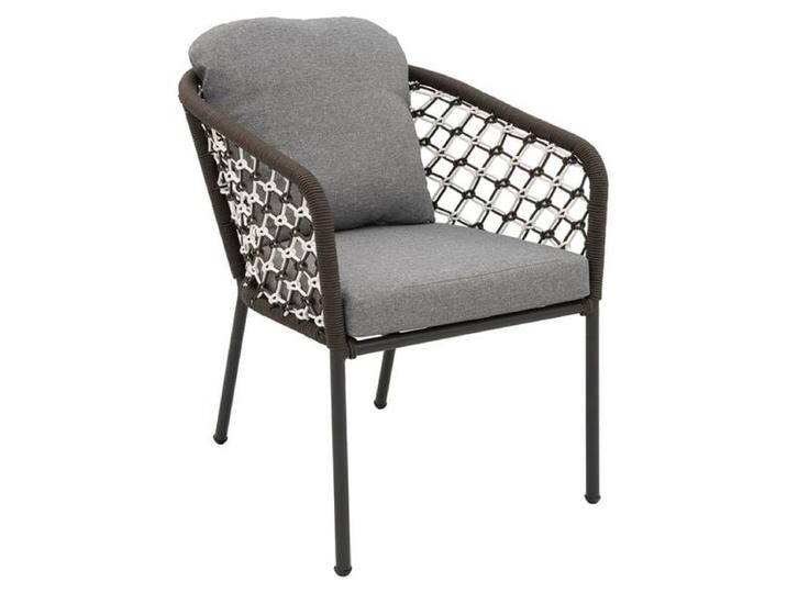 OUTLIV. Mali Gartensessel Aluminium/Rope Dunkelgrau OUTLIV. Mali Gartensessel Aluminium/Rope Dunkelgrau von OUTLIV