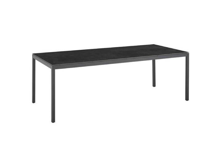 OUTLIV. Mia Ausziehtisch 220/300x100cm Aluminium/Keramik Dunkelgrau von OUTLIV