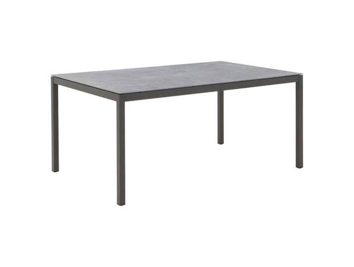 OUTLIV. Mia Gartentisch 160x100cm Aluminium/Keramik Dunkelgrau von OUTLIV