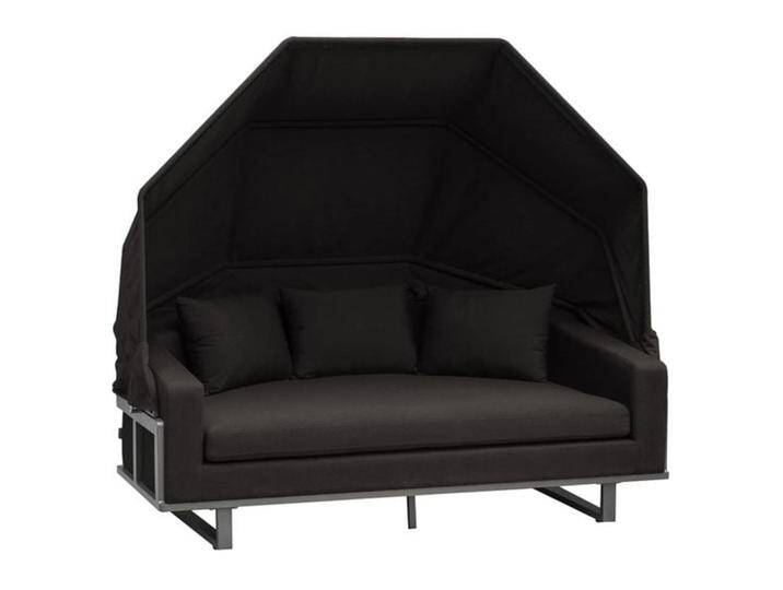 OUTLIV. Miami Loungeinsel Aluminium/Sunbrella Dunkelgrau von OUTLIV