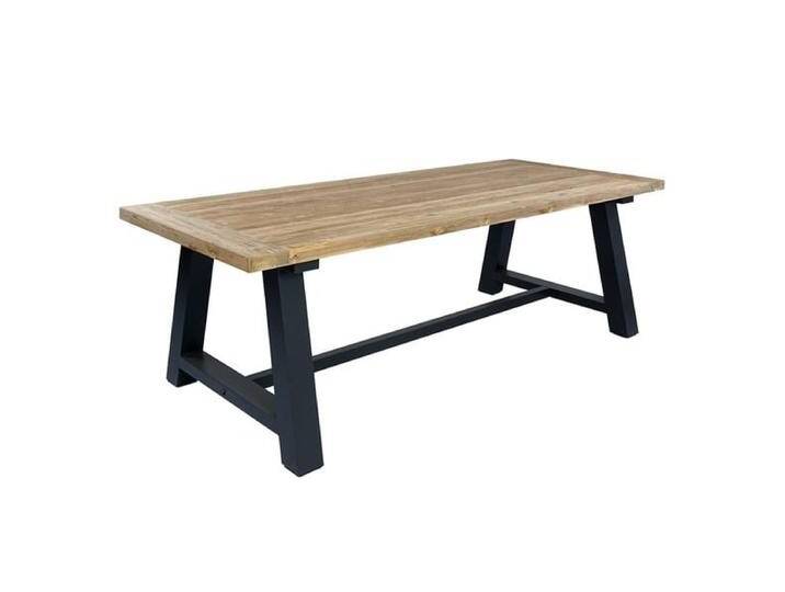 OUTLIV. Omaha Gartentisch 200x100cm Aluminium/Teak Natur Dunkelgrau OUTLIV. Omaha Gartentisch 200x100cm Aluminium/Teak Natur Dunkelgrau von OUTLIV