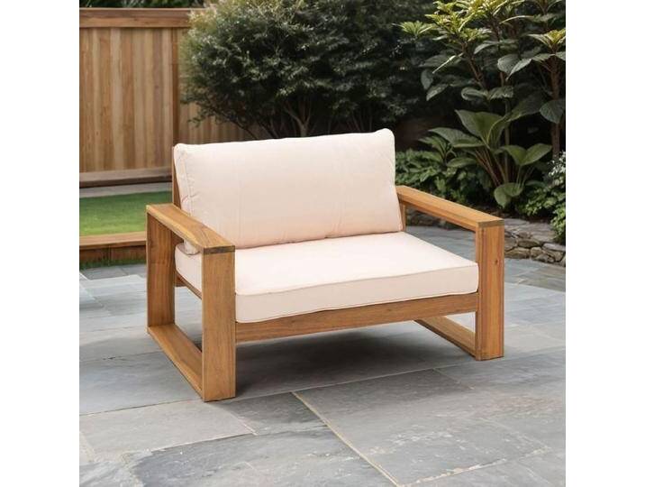OUTLIV. Santa Cruz Loungesessel Akazie/Polyester Natur OUTLIV. Santa Cruz Loungesessel Akazie/Polyester Natur von OUTLIV