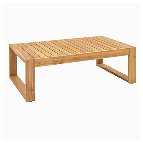 OUTLIV. Santa Cruz Loungetisch 100 cm x 60 cm x 35 cm aus Akazienholz, stilvolle Ergänzung für Ihren Outdoor-Bereich von OUTLIV