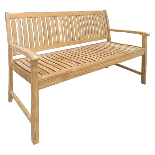 OUTLIV. Takoma Gartenbank Teak in Natur, 150x65x90 cm, gemütliche Sitzgelegenheit für den Außenbereich OUTLIV. Takoma Gartenbank Teak in Natur, 150x65x90 cm, gemütliche Sitzgelegenheit für den Außenbereich von OUTLIV