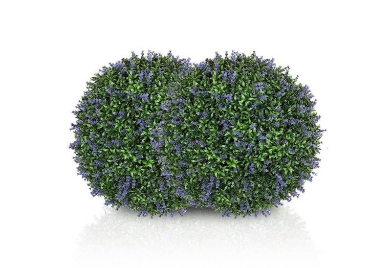 Kunstpflanze 2er-Set, 42 cm Kunstpflanze in Kugelform, für Flur, Garten, OUTMAX, Höhe 42 cm von OUTMAX
