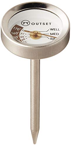 Outset F804 Steakthermometer, metallisch Outset F804 Steakthermometer, metallisch von OUTSET