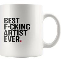 Best Fakeing Artist Ever Kaffeebecher, Künstler Geschenk, Künstlerbecher, Geschenk Für Künstler, Malerbecher, Maler Bildender Kunstlehrer, Kunst von OUToftheBOXGiftShop