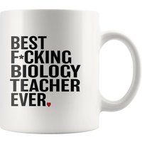Biologie Lehrer Geschenk, Geschenk Für Biologielehrer, Bester Verdammter Biologielehrer Aller Zeiten, Lustige Bio Becher von OUToftheBOXGiftShop