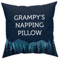 Grampy Geschenk, Geschenk Für Grampy, Vatertagsgeschenk, Grampy's Nickerchen Kissen, Bergszene, Geburtstag, Weihnachten von OUToftheBOXGiftShop