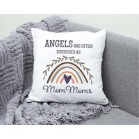 Mommom Geschenk, Muttertag, Geschenk Für Mommom, Engel Sind Oft Als Mommoms Getarnt, Kissen, Geburtstag, Weihnachten von OUToftheBOXGiftShop