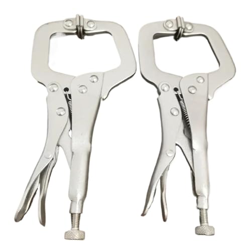 C-Klemme, 1 stücke 6in Heavy-Duty Locking C-Clamp Zange Einstellbare Schweißen Clamp Clip von OUUOYSD