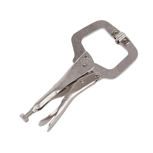 C-Klemme, 1pc 6.5/11 Zoll Einstellbare Verriegelung Typ C Zange Schweißen Schnell Grip Schellen Manuelle Spann Werkzeuge(6.5 Inches) von OUUOYSD