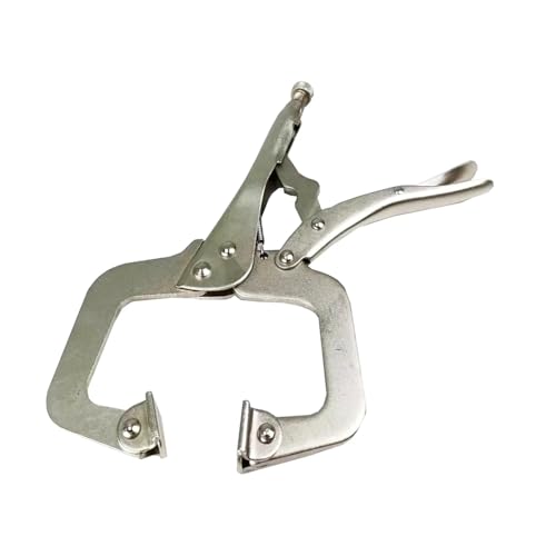 C-Klemme, 5 zoll Mi/ni C Klemme Locking Schwere C Klemme Schweißen Klemmen Holzarbeiten Fix Zange Zangen Tong Locator(9 inches) von OUUOYSD