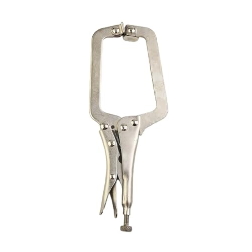 C-Klemme, 9 ''C Typ Schweißen Clamp Locking Zange Schwere Runde Holz Locator Holz Fix Zange Clip C-Klemme, 9 ''C Typ Schweißen Clamp Locking Zange Schwere Runde Holz Locator Holz Fix Zange Clip von OUUOYSD