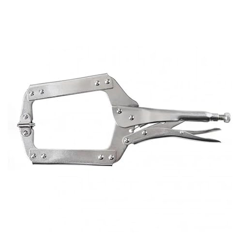 C-Klemme, Multifunktions-Verriegelungsklemme C-Klemme Schweißklammer Holzarbeiten Fix Zange 6/9/11/14 Zoll Handwerkzeug Verriegelungsbacke(6 inch) von OUUOYSD