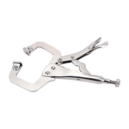 C-Klemme, Pad Holz Arbeit Grip Schraubstock Lock Backe Swivel Fix Zange C Klemme Schweiß Clip Holzarbeiten Tong(Flexible Head) von OUUOYSD
