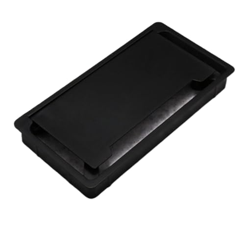 OUUOYSD Metall-Kabeldurchführung, ABS Rechteck Tisch Kabel Outlet Computer Schreibtisch Tülle Möbel Hardware OUUOYSD Metall-Kabeldurchführung, ABS Rechteck Tisch Kabel Outlet Computer Schreibtisch Tülle Möbel Hardware von OUUOYSD