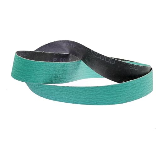 Schleifbänder, Schleifpapier, Z/A 577F Schleifbänder 60 * 260/20 520/100 610/50 2100MM Schleifwerkzeug Zirkonkorundband Schleifschleifen 1PC(80,100X610 MM) von OUUOYSD