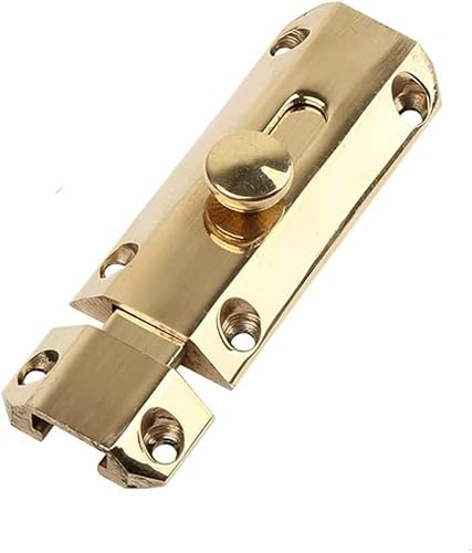 Türkette Edelstahl, Schiebetürriegel, Sicherheitsschloss for Innentüren, for Badezimmer, Schlafzimmer, Schränke(2.5") von OUUOYSD