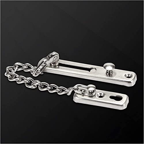 Türkette Edelstahl, Türkettenschloss 304 Edelstahl Silber & Schwarz(Silver) von OUUOYSD