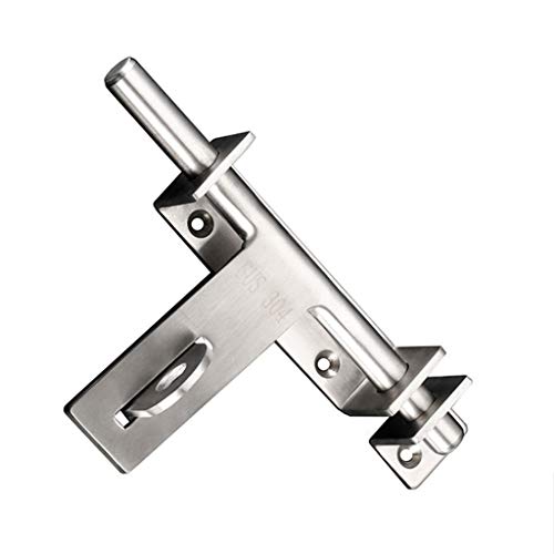 Türkette Edelstahl, Türschlossriegel aus Edelstahl, 170 mm Länge, 3 Dicke, 1 Packung Türkette Edelstahl, Türschlossriegel aus Edelstahl, 170 mm Länge, 3 Dicke, 1 Packung von OUUOYSD