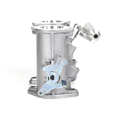 Drosselklappe Drosselklappenstutzen Für Weber Für EMPI Für FAJS Für Dellorto Für Solex DCOE Für DHLA Carb 40/42/45/48/50 DCOE Twin 40mm 42mm 45mm Drosselklappengehäuse(48MM DCOE) von OUVECR
