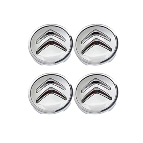 OUXVSLJA 4 Stück Center Nabendeckel für Citroen C1 C3 C4 C5 X DS3 DS4 DS5 C6 C-Crosser Xsara Picasso,radnabenkappen,60mm-Silver OUXVSLJA 4 Stück Center Nabendeckel für Citroen C1 C3 C4 C5 X DS3 DS4 DS5 C6 C-Crosser Xsara Picasso,radnabenkappen,60mm-Silver von OUXVSLJA
