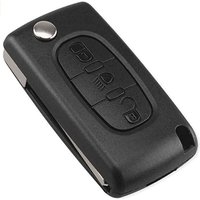 2 Tasten, CE0536, 2 Tasten Schlüsselgehäuse kompatibel CE0536 Klappschlüssel für Peugeot 207 307 308 407 408 3008 5008 Citroen C2 C3 C4 C5 C6 2 Tasten, CE0536, 2 Tasten Schlüsselgehäuse kompatibel CE0536 Klappschlüssel für Peugeot 207 307 308 407 408 3008 5008 Citroen C2 C3 C4 C5 C6 von OUYLAF