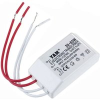 220 V AC 12 V elektronischer Transformator für G4-Halogenlampenbecher, 20–60 W Spannungswandler mit Lampenperlen – intelligenter Netzteiltreiber – von OUYLAF