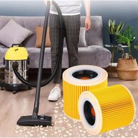 2er-Set Filter für Kärcher WD3 Premium, WD2, WD3P, MV2, MV3 Staubsauger - WD3 Ersatzfilter - 6.414-552.0, OUYLAF 2er-Set Filter für Kärcher WD3 Premium, WD2, WD3P, MV2, MV3 Staubsauger - WD3 Ersatzfilter - 6.414-552.0, OUYLAF von OUYLAF