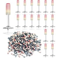 Mini-Handnagler für Beton mit 200 Stück 7,3 mm runden Stahlnägeln – Das perfekte Werkzeug für alle Ihre Befestigungsprojekte OUYLAF von OUYLAF