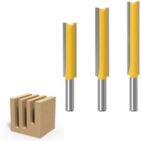 Stück 8 mm Schaft, extra lange Fräser, Holzbearbeitungsfräser, extra langer Schaftfräser, gerader Schaftfräser, 8 mm x 1/2 Zoll x 50,8 mm, 8 mm x 1/2 Stück 8 mm Schaft, extra lange Fräser, Holzbearbeitungsfräser, extra langer Schaftfräser, gerader Schaftfräser, 8 mm x 1/2 Zoll x 50,8 mm, 8 mm x 1/2 von OUYLAF