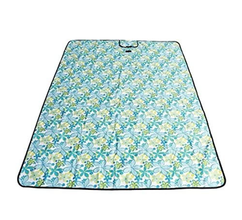 OUYUE Picknickdecke für Barbecue 200 * 150 cm Tragbare Picknickdecke für den Außenbereich, wasserdichte und verschleißfeste Campingmatte aus Oxford-Stoff für die Familie Stranddecke Camping(B) von OUYUE