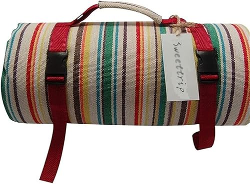 OUYUE Picknickdecke für Barbecue 59,1 Zoll x 78,8 tragbare Picknickdecke für den Außenbereich, Faltbare Strandmatte mit Tragegurt für Wanderungen im Park Stranddecke Camping(A) von OUYUE