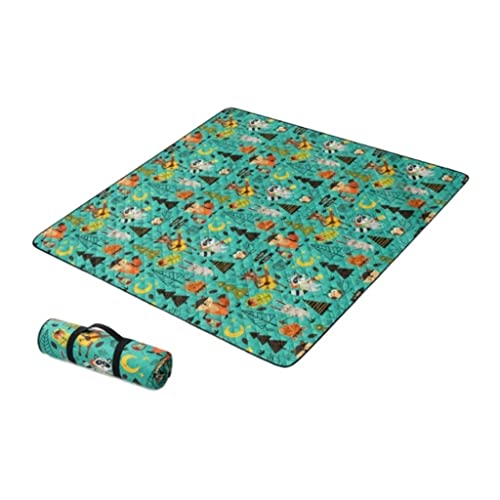 OUYUE Picknickdecke für Barbecue Dicke wasserdichte Stranddecke, Tragbare Picknickdecke, Multifunktionale Picknickmatte Stranddecke Camping(A) von OUYUE
